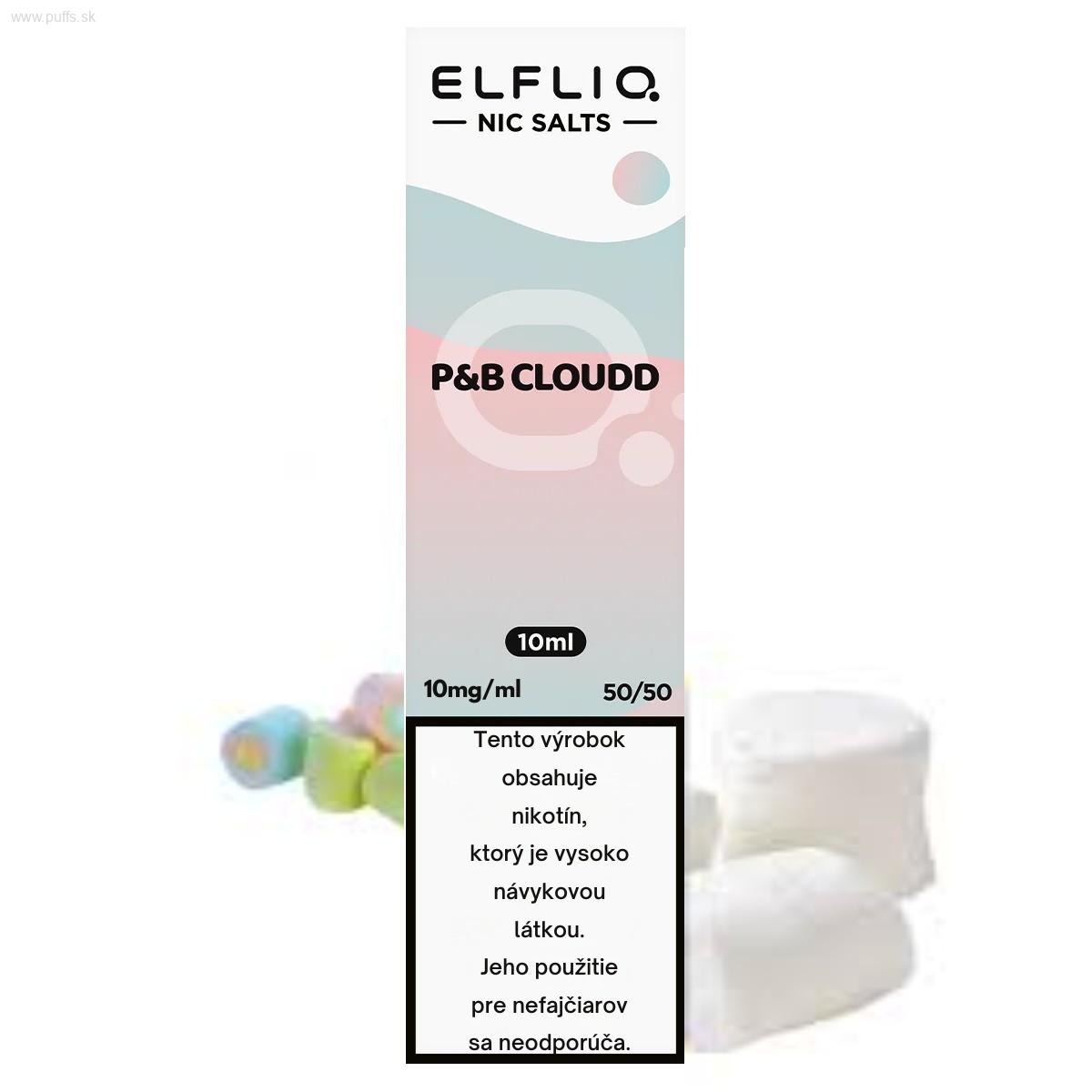 e-liquid ELF BAR ELFLIQ P&amp;B Cloude 10mg