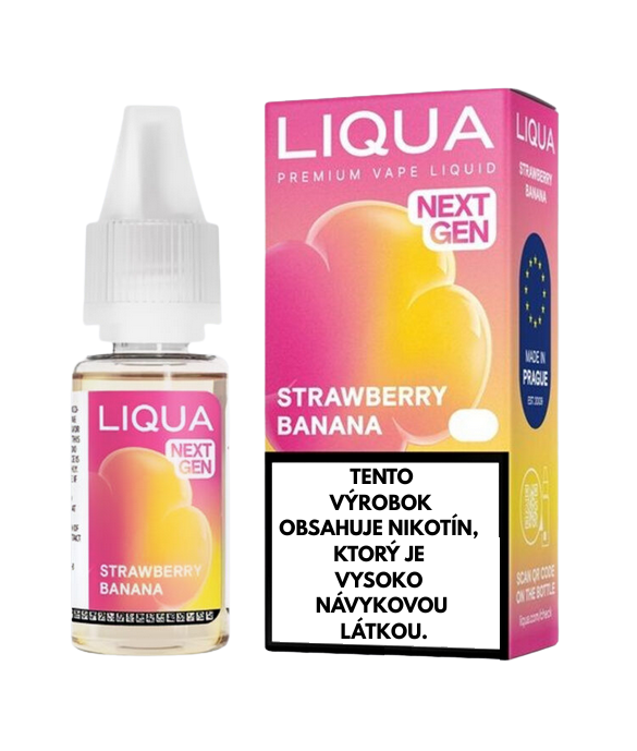 Liquid LIQUA Strawberry Banana 6mg