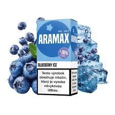 Aramax Salt E-Liquid 10ml Blueberry Ice 10mg