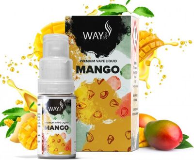 Way to Vape liquid 10ml Mango 0mg