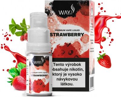 Way to Vape liquid 10ml Strawberry 12mg